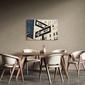 Tablou - New York ONE WAY (90x60 cm)