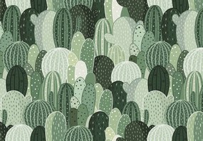 Fototapet - Paradisul cactușilor (147x102 cm)