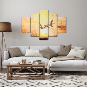 Tablou - Macarale la apus de soare (150x105 cm)