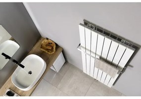 Sapho - Radiator de baie COLONNA 910W/230V 45x180 cm alb