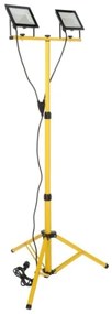 Proiector LED cu suport TIGRA 2xLED/50W/230V 4000K IP54 galben/negru