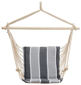 HR HAMAC SUSPENDAT BLACK&WHITE 94X50CM