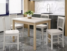 Masa patrata Adam casmir/stejar cremona torro L80xl80 cm