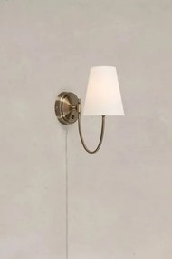 Markslöjd 108908 - Aplică de perete AMAR 1xE14/40W/230V albă/alamă