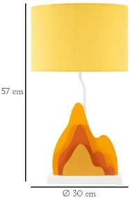 Mauro Ferretti Lampă De Masă Multicolora cm 30X57 | Aosom Romania