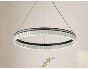 Lustră LED cu cristale, dimabilă, pe cablu THALIA LED/55W/230V 3000-6000K + telecomandă