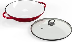 Wok Klarstein Jersey - roșu