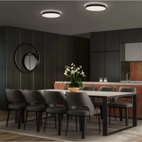 Osram - Plafonieră LED ORBIS LONDON, 24 W, 230 V, Ø 39,5 cm, negru