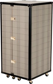 Dulap/ Bar LUX cu roti design cufar Martini Bianco 108869 HZ