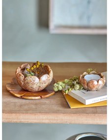 Sfeșnice pentru lumânări tip pastilă 3 buc. din piatră Reiko – Bloomingville