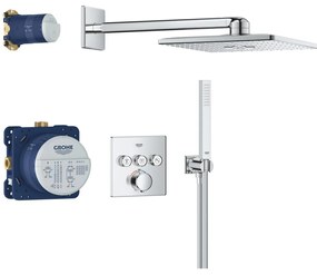 Grohe Precision Smartcontrol set de dus ascuns cu termostat da crom 34875000