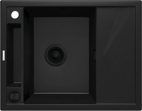 Deante Magnetic chiuvetă din granit 64x50 cm negru ZRM_N11A