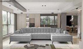 Coltar living extensibil Vertizo – L350 x l170 x h93 cm