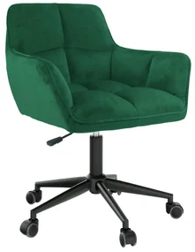 Fotoliu birou Hagris (smaragd + negru) . 1116358