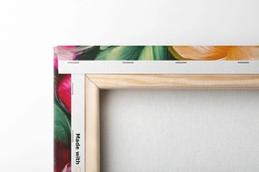 Tablou lumea viu colorată a florilor