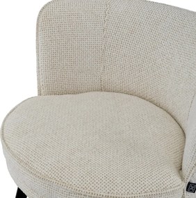 Scaun de bar pivotant design LUX Grenada Counter, Lyssa off-white