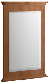 Oglinda cu rama din lemn, Villeroy&amp;Boch Hommage, 55.7x74x3.7cm, 85650000