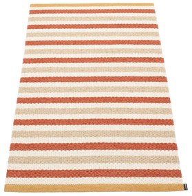 Covor pentru exterior și interior cărămiziu/crem 70x120 cm Teo Brick – Pappelina