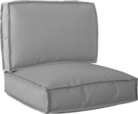 vidaXL Set de perne pentru palet 2 pcs Gri Material Oxford