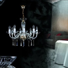 Lustra 8 brate Cristal Bohemia Exclusive STEFANIE VIII.