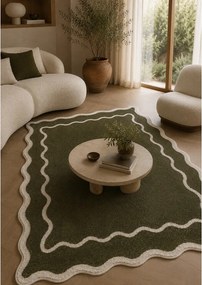 Covor verde închis 160x230 cm Dolce – ESTE