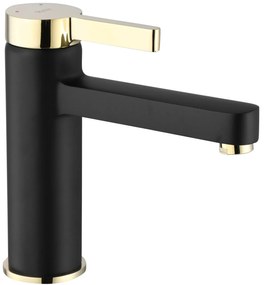 Baterie Polo negru/gold – H15 cm