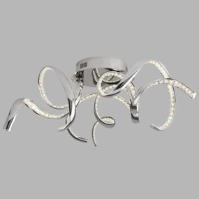Lustra LED moderna design cromat Twirls 38W 9233-3CC SRT