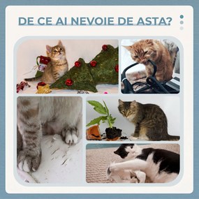 PawHut Copac pentru Pisici de Interior Turn de Joaca Centru de Activitati de Escaladare Turn de Zgariere Apartament Perne Inaltime Reglabilaaccesorii animale feline sala de gimnastica pisoi lounge mobila sufragerie | Aosom Romania