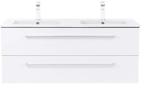 Dulap inferior Vario Clam 120 cu lavoar antracit-alb