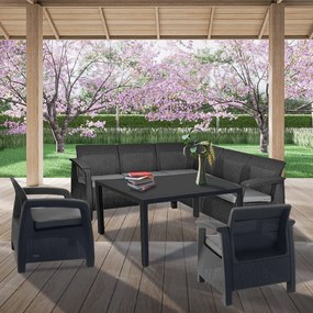 Set de mobilier de grădină Corfu Relax duo cu masă melodică