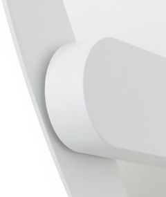 Aplica LED de exterior reglabila IP54 GINGE alba