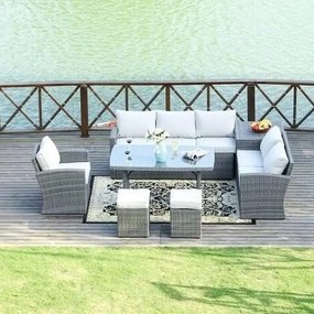 Set mobilier de familie, cu cutie pentru perne Avenberg SYDNEY