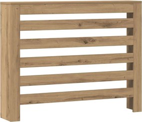 vidaXL Mască de calorifer stejar artizanal 104x20x82 cm lemn prelucrat