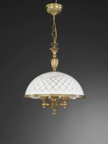 Pendul clasic design italian din alama, sticla 7002 RA-L. 7002/38