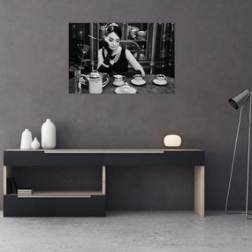 Tablou cu femeie (90x60 cm)