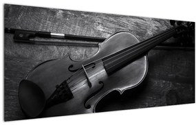 Tablou - Violete (120x50 cm)