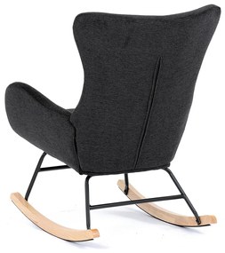 Fotoliu balansoar BK2, negru