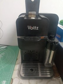 La mâna a doua: Espressor capsule si cafea macinata 8in1 Oliver Voltz OV51171I5, 1350W, 20 bar, Spumare lapte, Negru