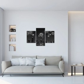 Tablou - Artificii in Miami (90x60 cm)