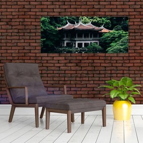 Tablou cu grădina japoneză națională (120x50 cm)