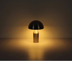 Veioza/Lampa de masa moderna ATOMA nickel