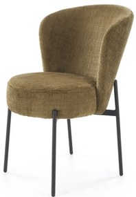 Scaun K590 stofa olive H80 cm