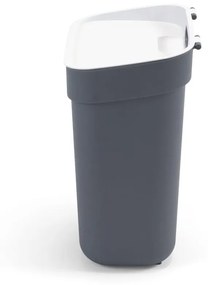 Coș de gunoi gri închis de reciclat din plastic reciclat 10 l Ready To Collect – Curver