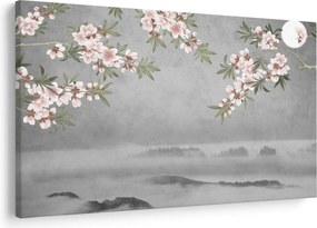 Tablou - Peisaj cu lună (90x60 cm)