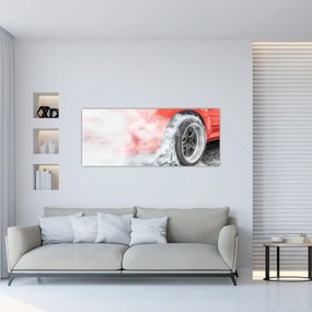 Tablou - Mașină de curse (120x50 cm)