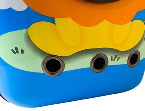 Rucsac pentru transportul animalelor de companie, cu model leu