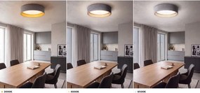 Brilagi - Plafonieră LED VELVET VARI LED/24W/230V CCT Ø 45 cm gri/auriu
