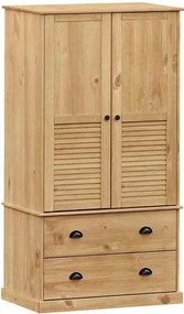 vidaXL Șifonier VIGO, 90x55x170 cm, lemn masiv de pin