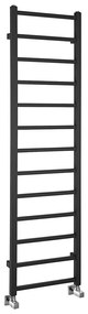 Sapho - Radiator de baie METRO DOS 323W 40x150 cm, negru mat
