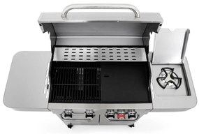 Grătar cu gaz G21 Argentina BBQ Premium line, 5arzătoare + reductor gratuit